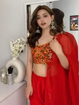 Trisha, Insta Influencer, Goes Topless, Teases Boobs, Plays with Bottle