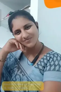 Desi Bhabhi Somiya Teasing In Blue Saree Flashing Big Boobs On Live Chat