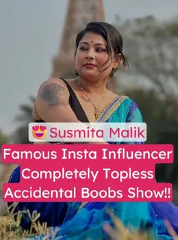 Influencer Susmita Malik Topless Boobs XXX Video