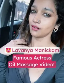 Lavanya Manickam Nude Oil Massage Video