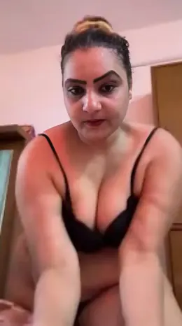 Monika Taesing Hot Tease Desi Web Series Actress Fully Nude Pressing Boobs with Horny Moves