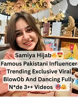 Samiya Hijab Nude Blowjob Tease Desi Influencer Leaked Clips