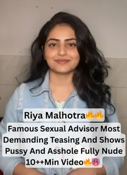 Riya Malhotra Exclusive Teasing Fully Nude Showing Asshole and Pussy with Horny Moves