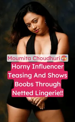Moumita Choudhuri Nude Teasing And Boobs Flashing Leaked MMS