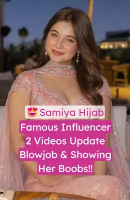 Samiya Influencer Leaked Blowjob and Boobs Video Update
