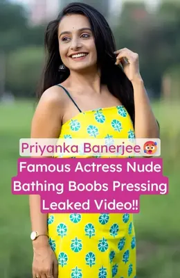 Priyanka Banerjee Nude Bath With Boobs Pressing and Pussy Rubbing Leaked Video