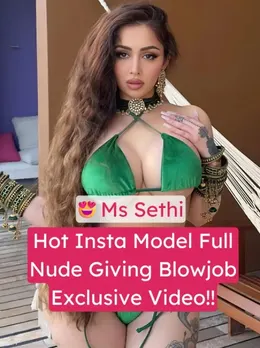 Ms Sethi Nude Blowjob Leaked - Famous Insta Model Sucking Cock