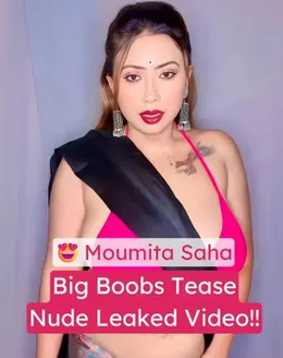 Moumita Saha Nude Leaked Video - Big Boobs Saree Tease