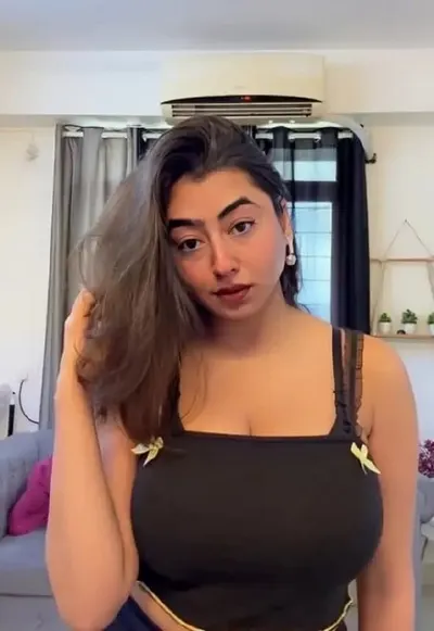 Watch Simran Kamra Shows Boobs Presses Them In Private Video Call