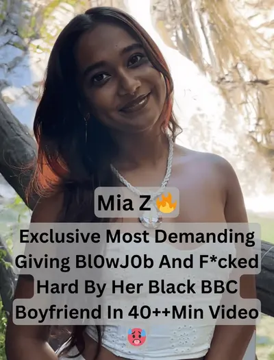 Mia Z Onlyfans Model Exclusive Tease Giving Hard Suck to BBC Boyfriend and Getting Pounded
