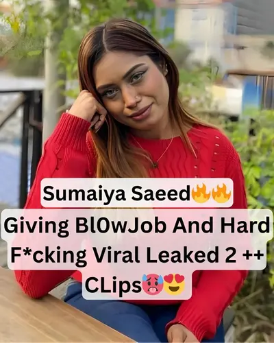 Sumaiya Saeed Hot Tease Sexy Instagram Model Sucking Boyfriend Dick and Fucked in Doggystyle