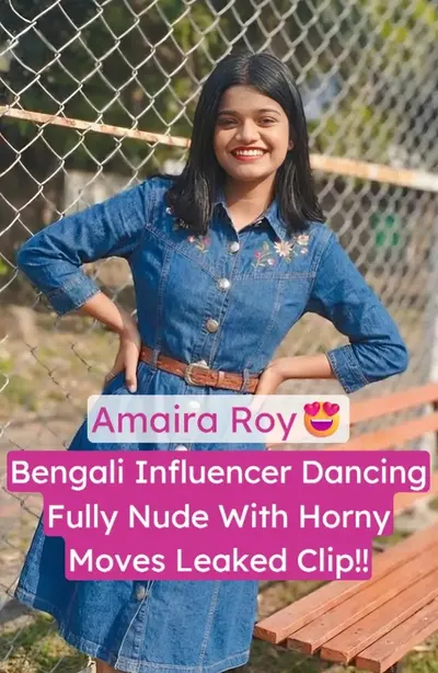 Amaira Roy Bengali Influencer Nude Dancing And Stripping Off Leaked Video