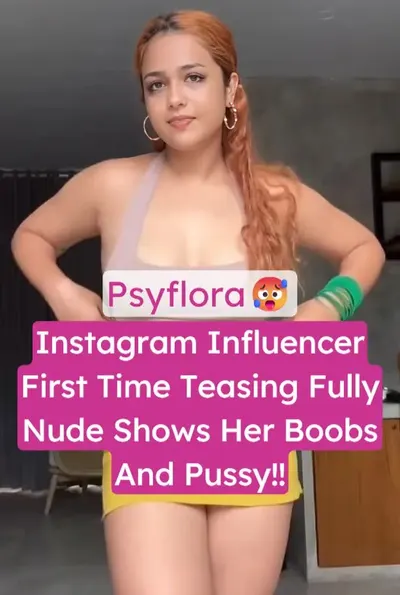 Psyflora Aka Tara Kudale Instagram Influencer Leaked First Time Fully Nude Tease