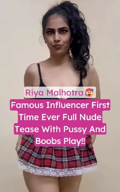 Riya Malhotra Nude Leaked Video Boobs And Pussy Play Leaked Video