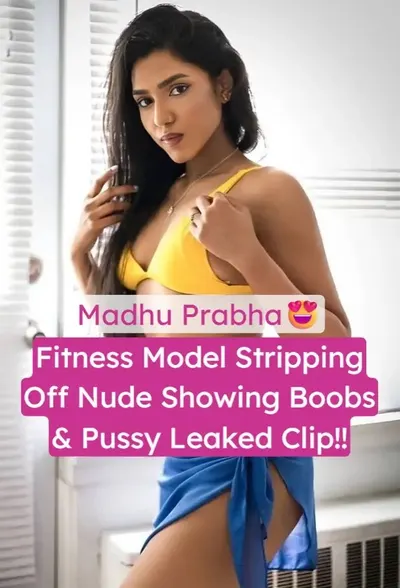 Madhu Prabha Fitness Model Leaked Nude Big Tits and Pussy Exposed