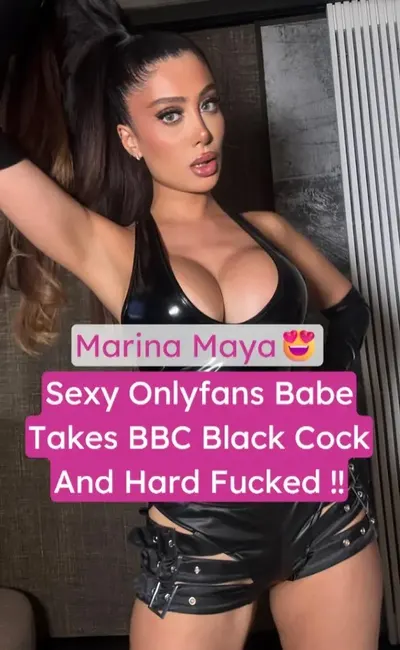 Marina Maya Leaked Black Cock Blowjob Hardcore Sex