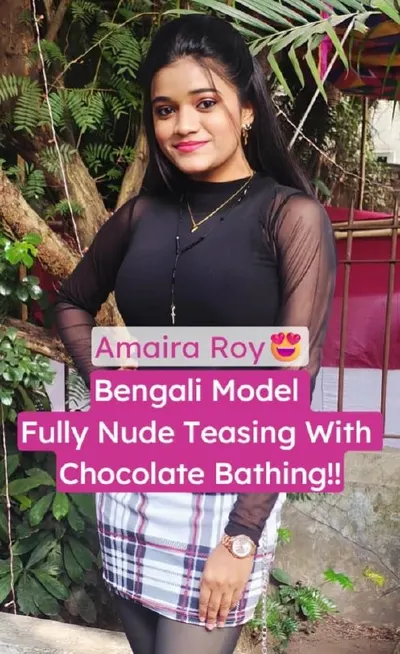 Amaira Roy Nude Chocolate Teasing Leaked Video
