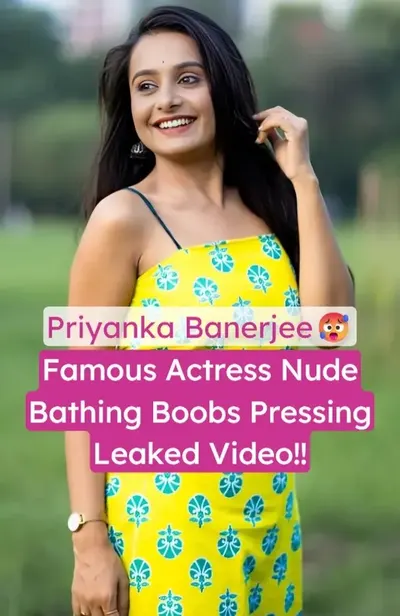 Priyanka Banerjee Nude Bath With Boobs Pressing and Pussy Rubbing Leaked Video