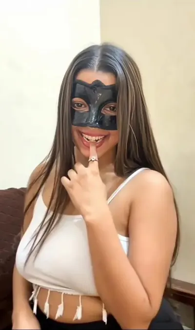 Horny Babe Sakshi Nude Oiling and Squeezing Her Tight Boobs